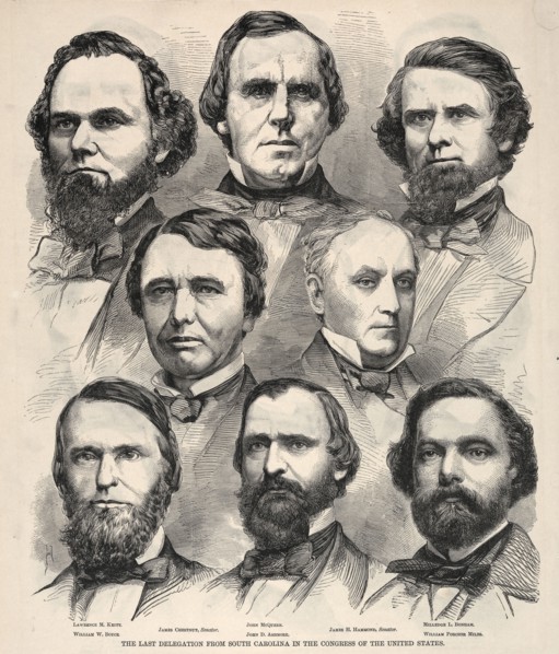 The Last Delegation from South Carolina in the Congress of the United States. Winslow Homer