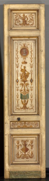 Double-leaf Doors, 1790s. Pierre Rousseau (French, 1751-1829). Oil on wood; unframed: 274 x 63 cm
