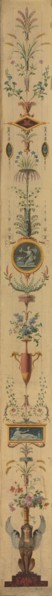 Decorative Panel, 1790s. Pierre Rousseau (French, 1751-1829). Oil on canvas; unframed: 264 x 26 cm