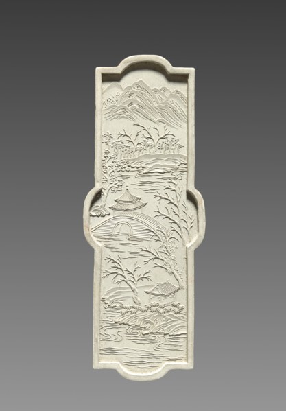 Ink Cake, 1736-95. China, Qing Dynasty (1644-1911), Qianlong reign (1736-95). Ink cake; overall: 9