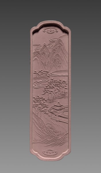 Ink Cake, 1736-95. China, Qing Dynasty (1644-1911), Qianlong reign (1736-95). Ink cake; overall: 10