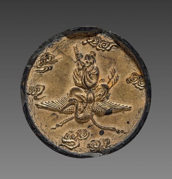 Ink Cake with Wang Ziqiao, c. 17th-18th Century. Attributed to Fang Yulu (Chinese). Ink cake;