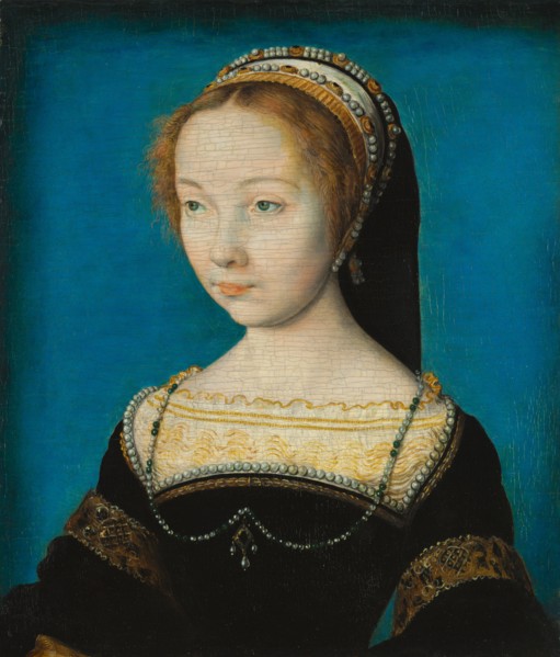 Portrait of a Woman, c. 1540. Corneille de Lyon (Netherlandish, 1500-10-1574). Oil on wood; framed: