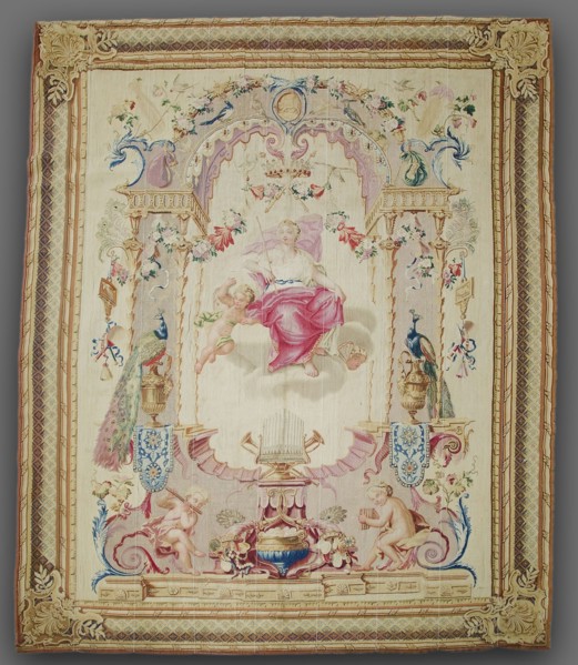 Elements: Air, Juno, 1700s. Gobelins (French). Tapestry weave; silk, wool, cotton; overall: 358 x