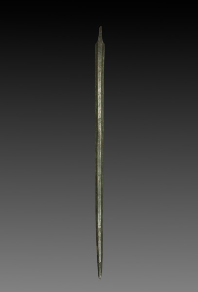 Sword Blade, 2nd-1st Millenium BC. Iran, Luristan (?), 2nd-1st Millenium BC. Bronze; overall: 82.4
