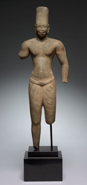 Surya, 2nd half of 7th Century. Cambodia, Style of Prasat Andet, Pre-Angkorean Period (600-802).