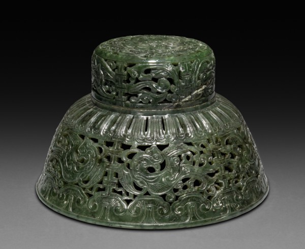 Koro, 1736-1795. China, Qing dynasty (1644-1912), Qianlong reign (1735-1795). Jade; overall: 17.6