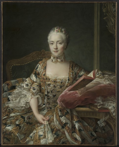 Portrait of the Marquise d'Aguirandes, 1759. François Hubert Drouais (French, 1727-1775). Oil on