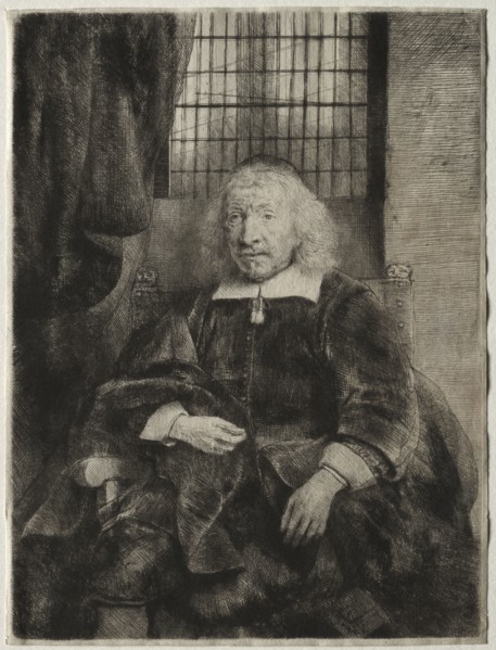 Thomas Haaringh, c. 1655. Rembrandt van Rijn (Dutch, 1606-1669). Etching and drypoint; sheet: 19.7