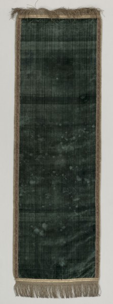 Length of Velvet, 1600s. Italy, 17th century. Velvet; silk; overall: 193 x 55.3 cm (76 x 21 3/4 in