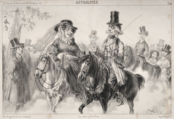 Actualités:  Dis donc Madame Miroton il paraitrait que c'est nous qui donnons le ton à Longchamps