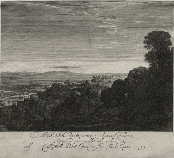 Aurora. Hendrik Goudt (Dutch, 1585-1630). Engraving