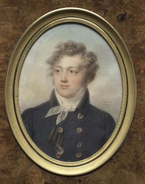 Portrait of a Man, possibly Alexander I, Emperor of Russia, 1814. Jean-Baptiste Isabey (French,