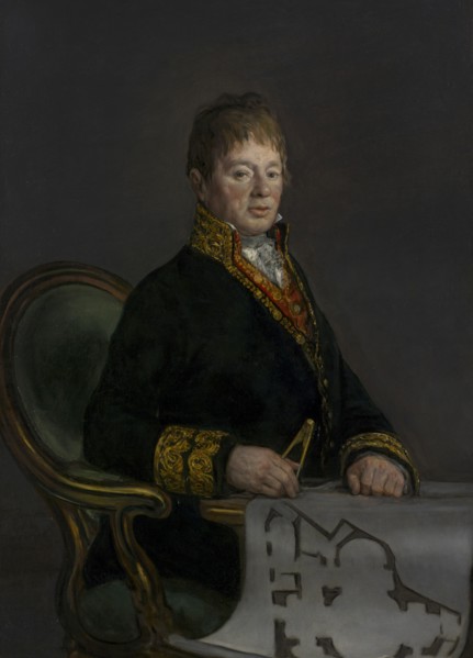 Portrait of Don Juan Antonio Cuervo, 1819. Francisco de Goya (Spanish, 1746-1828). Oil on canvas;