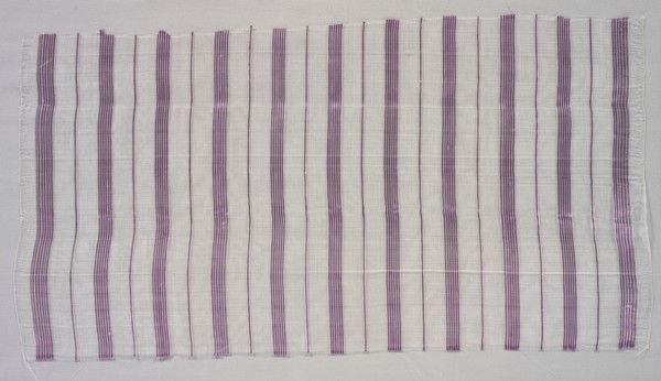 Piña Cloth, mid-19th century. Philippines, mid-19th century. Piña fiber; overall: 27.5 x 51 cm (10