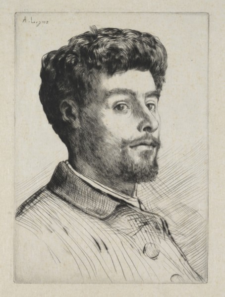 Frédéric Régamey. Alphonse Legros (French, 1837-1911). Drypoint