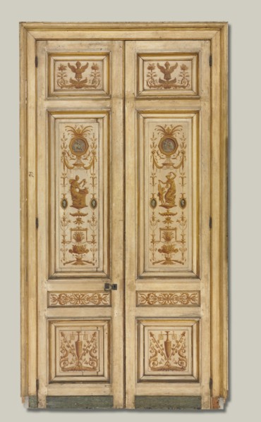 Overdoor Painting, 1790s. Pierre Rousseau (French, 1751-1829). Oil on canvas; framed: 59.7 x 148.9