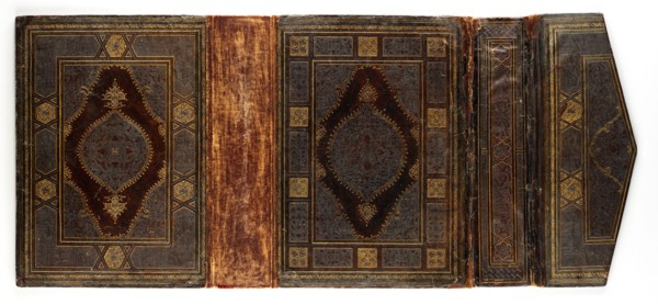 Bookbinding for a Koran, 1460-1500. Turkey, Istanbul, Ottoman period, 15th century. Leather over