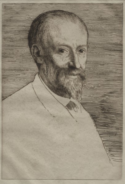 Auguste Poulet-Malassis. Alphonse Legros (French, 1837-1911). Etching