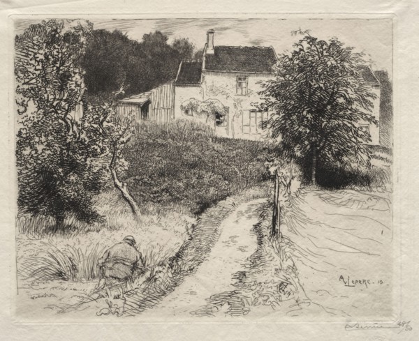A Bellot, 1915. Auguste Louis Lepère (French, 1849-1918). Etching