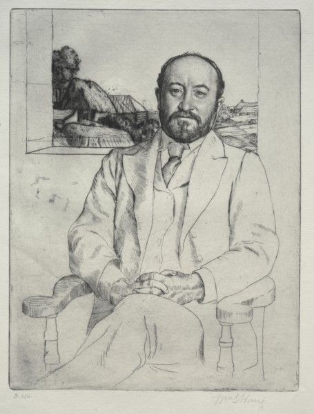 C. J. Knowles, 1894. William Strang (British, 1859-1921). Etching