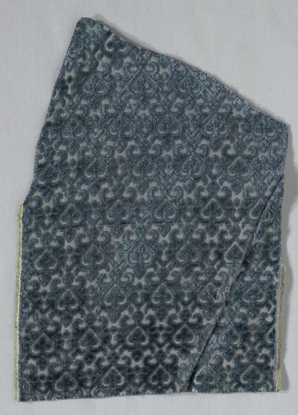 Velvet Fragment, late 1500s - early 1600s. Italy, late 16th - early 17th century. Velvet (cut and
