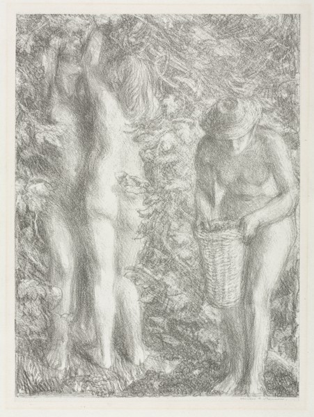 Summer, 1892. Charles Hasslewood Shannon (British, 1863-1937). Lithograph