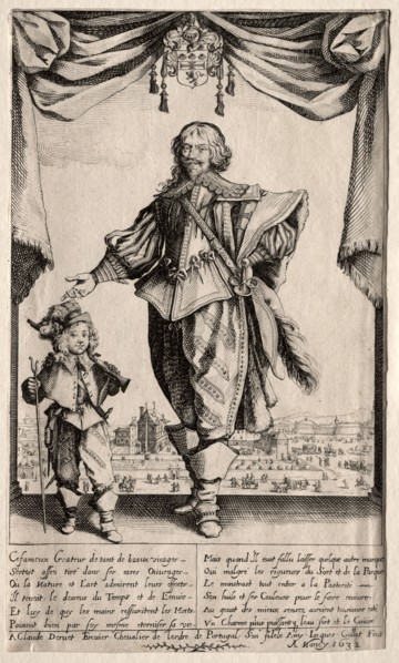 Claude Deruet and His Son, 1632. Jacques Callot (French, 1592-1635). Etching