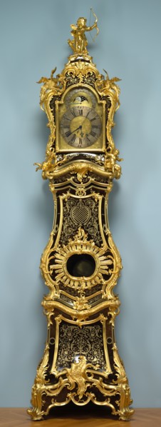 Tall- case Clock (Regulateur), 1744. Jean-Pierre Latz (French, 1691-1754), Stollewerck (French).