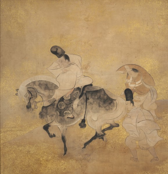 Crossing at Sano (Sano no watari), c. 1600-1640. School of Tawaraya Sotatsu (Japanese, died c.
