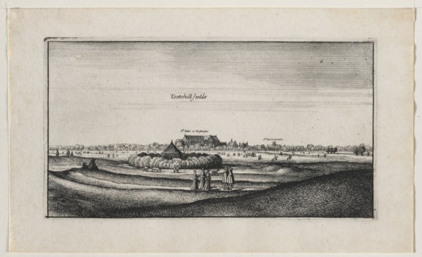 Tothill Fields. Wenceslaus Hollar (Bohemian, 1607-1677). Etching