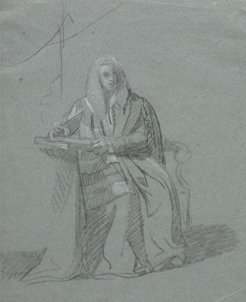 Portrait of William Murray, Earl of Mansfield (1705-1793), c. 1783. John Singleton Copley