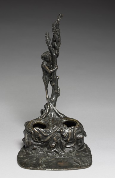 Base for a Satyr and Satyress Group, early 1500s or later. Italy, possibly Padua, early 16th
