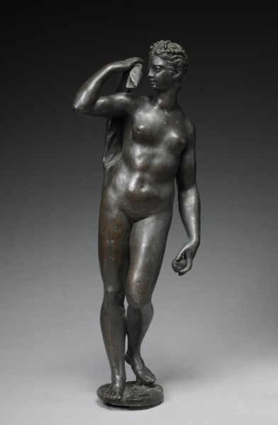 Venus, c. 1560. Danese Cattaneo (Italian, 1509-1573). Bronze; overall: 52.9 x 20 x 12 cm (20 13/16