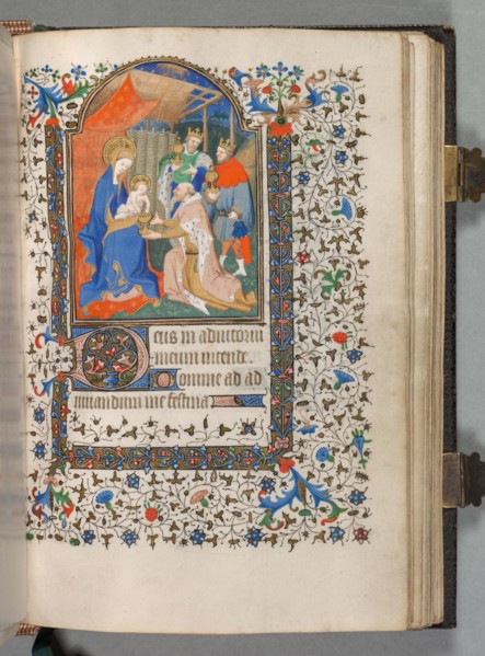 Book of Hours (Use of Paris): Fol. 67r, Adoration of the Magi, c. 1420. Possibly studio or workshop