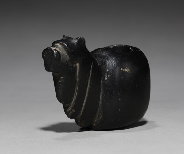 Alpaca Offering Container (Canopa), 1400-1532. Peru, Inka style (1400-1532). Stone; overall: 6.6 x