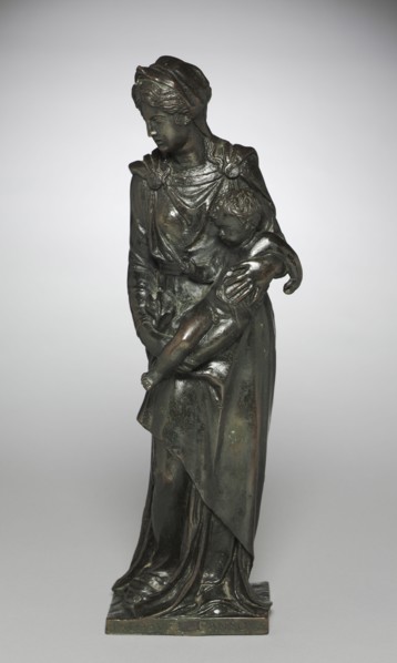 Virgin and Child, early 1530s. Jacopo Sansovino (Italian, 1486-1570). Bronze; overall: 47.6 x 17.2