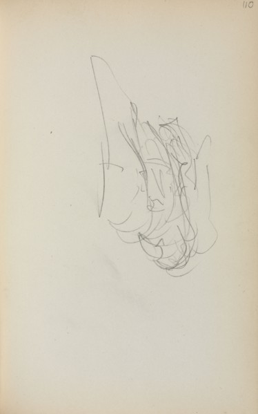 Italian Sketchbook: Gondola (page 110), 1898-1899. Maurice Prendergast (American, 1858-1924).
