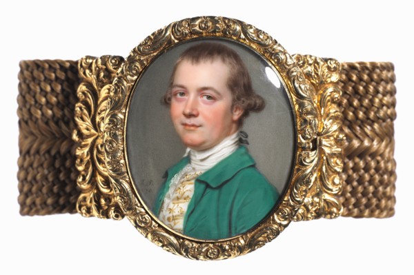 Portrait of Constantine Phipps, 1770. John I Smart (British, 1741-1811). Watercolor on ivory in a