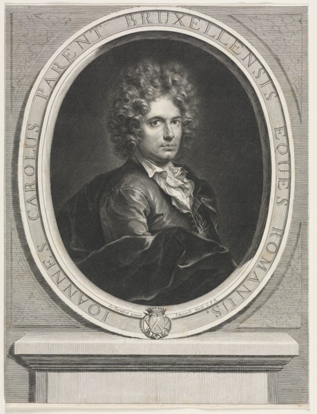Jean Charles Parent. Gerard Edelinck (French, 1640-1707). Engraving