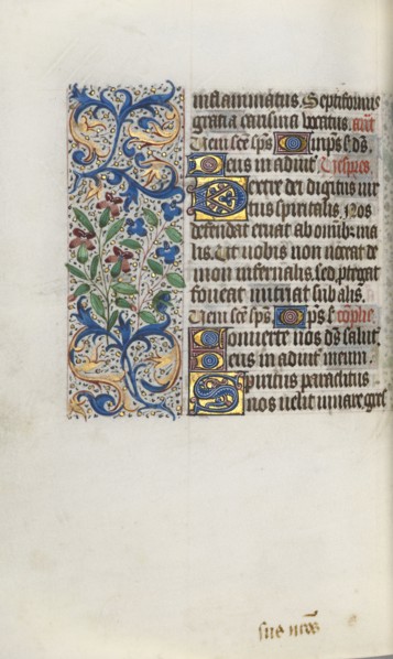 Book of Hours (Use of Rouen): fol. 101v, c. 1470. Master of the Geneva Latini (French, active
