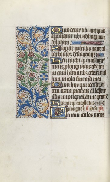 Book of Hours (Use of Rouen): fol. 104v, c. 1470. Master of the Geneva Latini (French, active