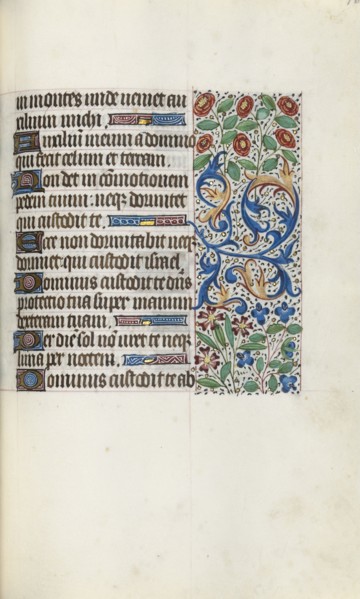 Book of Hours (Use of Rouen): fol. 105r, c. 1470. Master of the Geneva Latini (French, active