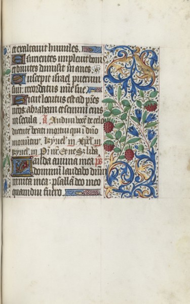 Book of Hours (Use of Rouen): fol. 108r, c. 1470. Master of the Geneva Latini (French, active