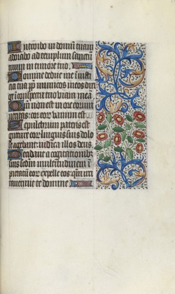 Book of Hours (Use of Rouen): fol. 111r, c. 1470. Master of the Geneva Latini (French, active
