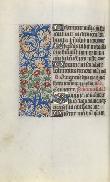 Book of Hours (Use of Rouen): fol. 111v, c. 1470. Master of the Geneva Latini (French, active