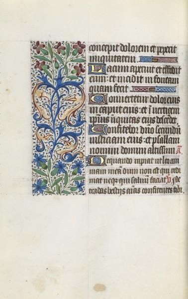 Book of Hours (Use of Rouen): fol. 114v, c. 1470. Master of the Geneva Latini (French, active