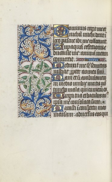 Book of Hours (Use of Rouen): fol. 117v, c. 1470. Master of the Geneva Latini (French, active