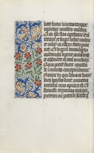 Book of Hours (Use of Rouen): fol. 123v, c. 1470. Master of the Geneva Latini (French, active