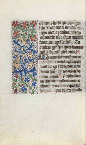 Book of Hours (Use of Rouen): fol. 124v, c. 1470. Master of the Geneva Latini (French, active